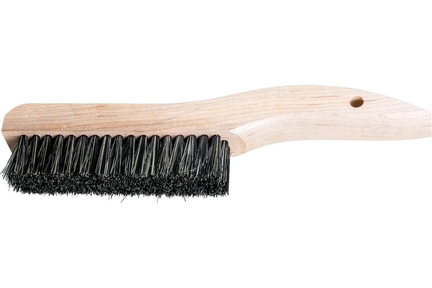 Show details for Pferd Shoe Handle Platers Brush 4 Rows .005 Grey Tampico Picture of Pferd Shoe Handle Platers Brush 4 Rows .005 Grey Tampico